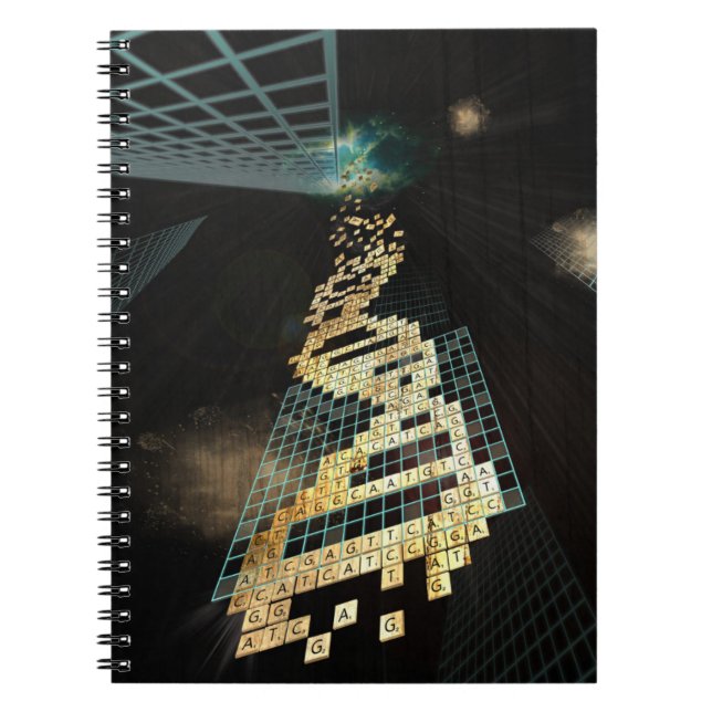 God doesn't play dice 2014 spiral notebook (Front)