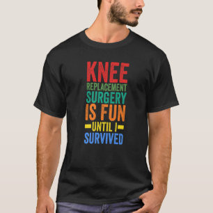 God Evicted Knee Replacement Surgery Knee Replacem T-Shirt