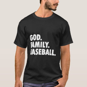 God Family Baseball Novelty Faith T-Shirt