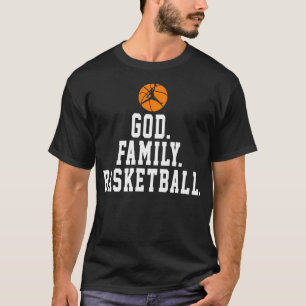 God Family Basketball Shirt Funny Gift