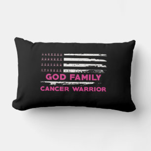 god family breast cancer awareness lumbar cushion