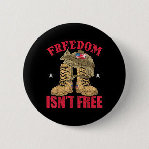 God Family Country American Soldier Us Flag Memori 6 Cm Round Badge
