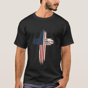 God Family Country Christian T-Shirt