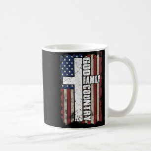 God Family Country  Coffee Mug