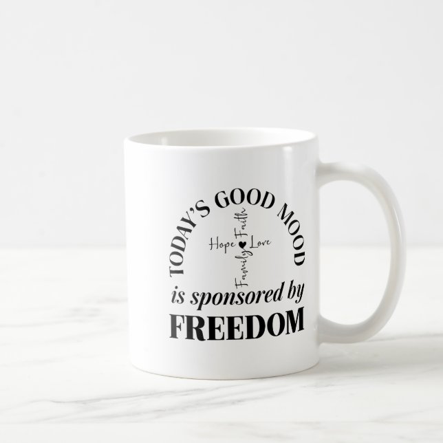 God Family Country Dom Faith Dom Family Love Cross Coffee Mug (Right)