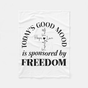 God Family Country Dom Faith Dom Family Love Cross Fleece Blanket