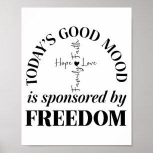 God Family Country Dom Faith Dom Family Love Cross Poster