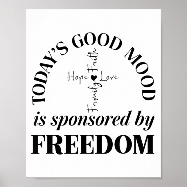 God Family Country Dom Faith Dom Family Love Cross Poster (Front)