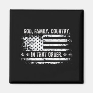 God Family Country Patriotic Faith Pride Usa For S Magnet