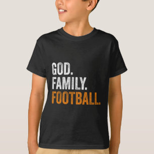 God Family Football T-Shirt