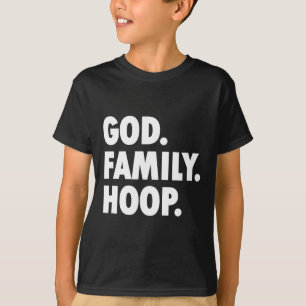 God Family Hoop - Novelty Sketll  T-Shirt