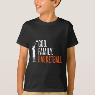 God Family Sketll T-Shirt