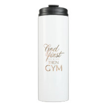 God First Then Gym Mug – Christian Workout Motivat