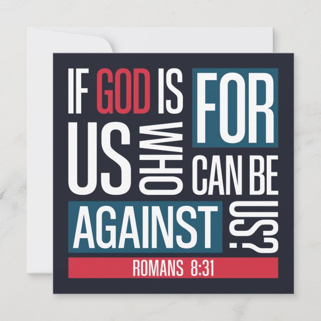God for us (Front)