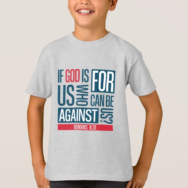 God for us T-Shirt (Front)