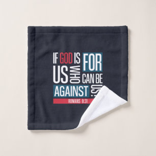 God for us wash cloth