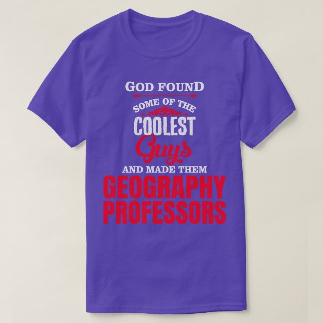 God Found Some Of The Coolest Guys T-Shirt (Design Front)