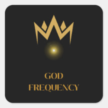 GOD FREQUENCY Sticker