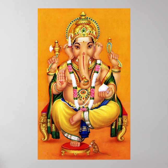 God Ganesha Poster (Front)