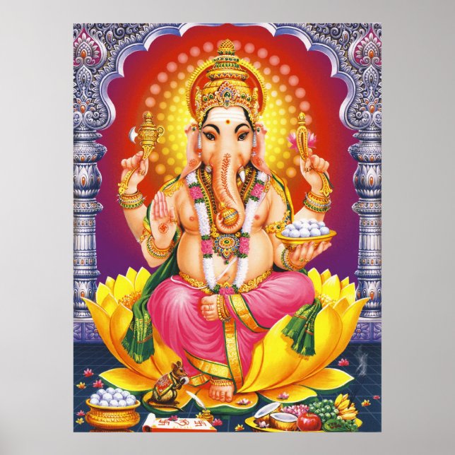 God Ganesha Poster (Front)