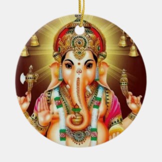 God Ganesha with me Ceramic Tree Decoration