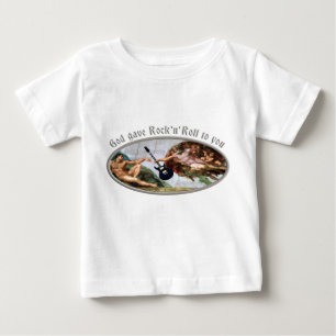 God gave Rock and Roll to you Baby T-Shirt