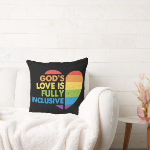 God Gay Christian Lgbt Cushion