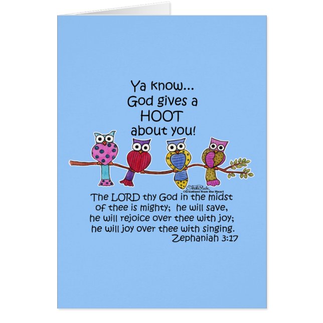God Gives a Hoot Owls (Front)