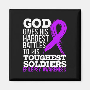 God Gives His Hardest Battle To His Toughest Soldi Magnet