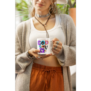 God Got Me Retro Christian Faith Coffee Mug