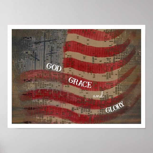 God, Grace and Glory Poster (Front)