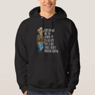 God grant me serenity to accept vibes Aren t Rooti Hoodie