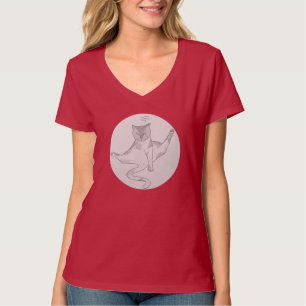 God grant me the immutable self-confidence of cats T-Shirt
