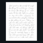 God Grant me the Serenity ... The Serenity Prayer  Poster<br><div class="desc">God Grant me the Serenity ...  The Serenity Prayer Script</div>