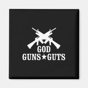 God Guns And Guts Magnet