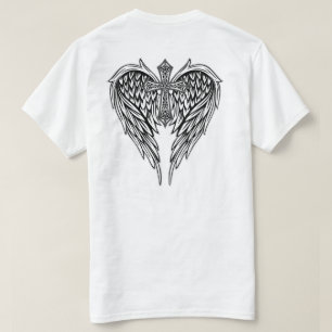 God Has My Back Ornate Cross T-Shirt