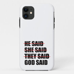 God Has the Final Word Case-Mate iPhone Case