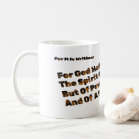 God Hath Not Given Us The Spirit Of Fear