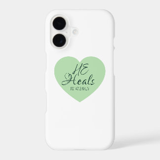 God Heals the Brokenhearted Soft Green Encouraging