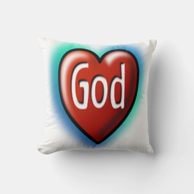 GOD HEART CUSHION (Front)