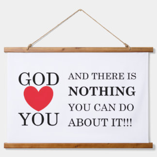 God Heart You Hanging Tapestry
