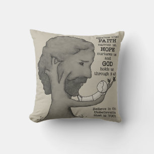 God Holds Us Cushion