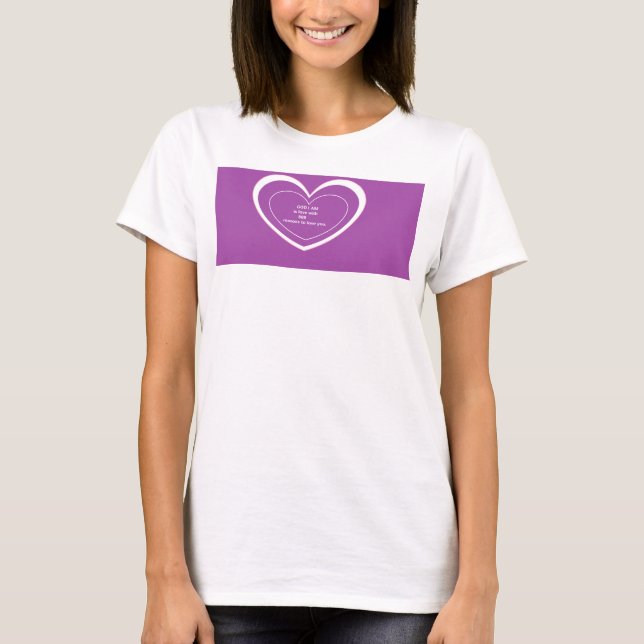 GOD I AM is love T-Shirt (Front)