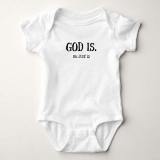 GOD IS baby body suit Bodysuit