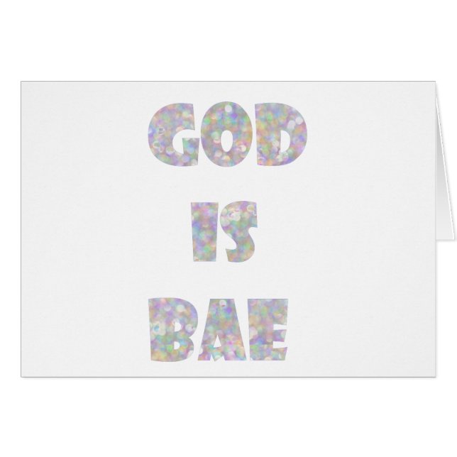 god is bae (Front Horizontal)