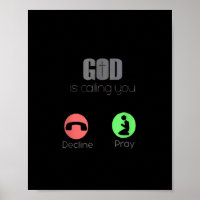 God is Calling You Pray Prayer Christian Jesus Lov
