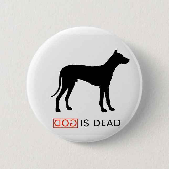 God is Dead badge (Front)