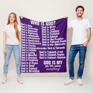 God Is - Fleece Blanket