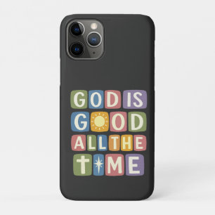 God is good All the time Retro faith Case-Mate iPhone Case