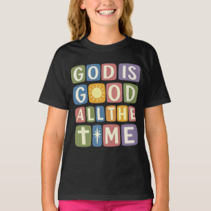 God is good All the time Retro faith T-Shirt
